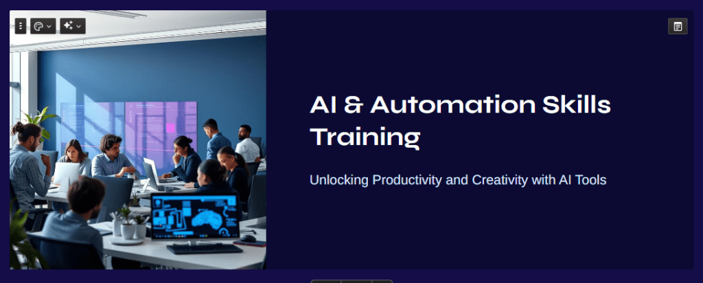 AI & Automation Skills Training Slide Deck